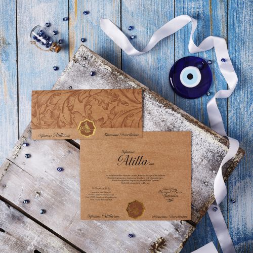 Gold Sünnet Davetiyeleri